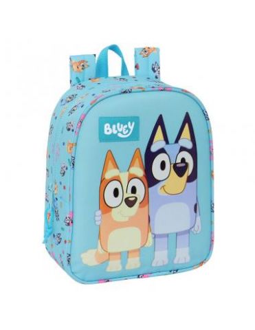 MOCHILA 28 CM GUARDERÍA BINGO Y BLUEY SAFTA