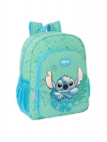 MOCHILA 38 CM STITCH ALOHA JUNIOR ADAPT. CARRO SAF