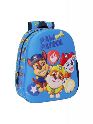 MOCHILA 33 CM 3D PAW PATROL SAFTA