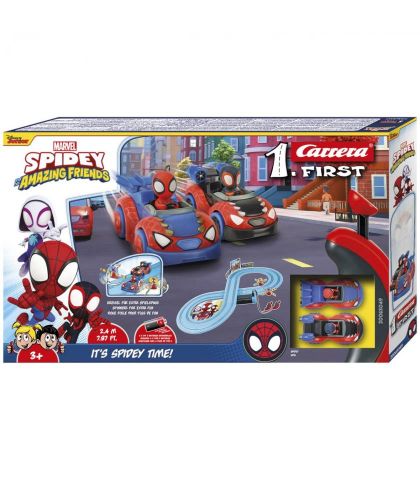 MI PRIMERA PISTA SPIDEY CARRERA ( 2.4 M) Spidey y 