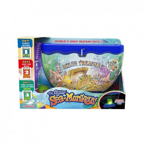 COFRE DEL TESORO CON LUZ SEA MONKEYS BIZAK