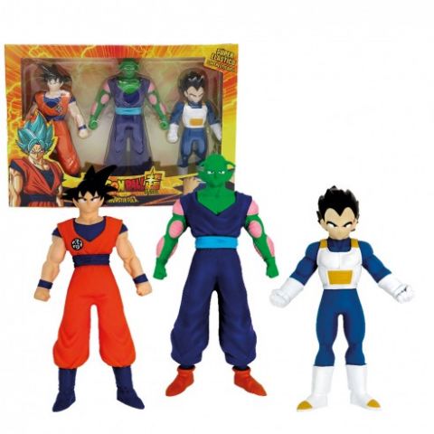 MONSTERFLEX DRAGONBALL PACK DE 3 BIZAK