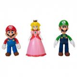 PACK 3 FIGURAS 10 CM SUPER MARIO REINO CHAMPIÑÓN 