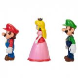 PACK 3 FIGURAS 10 CM SUPER MARIO REINO CHAMPIÑÓN 