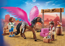 PLAYMOBIL THE MOVIE MARLA, DEL Y CABALLO 