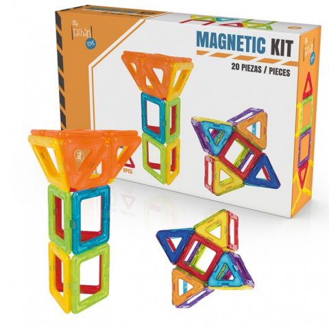 MAGNETIC KIT 20 PIEZAS TACHAN