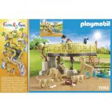 LEONES CON RECINTO EXTERIOR EL ZOO PLAYMOBIL