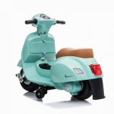 MINI VESPA 6V AZUL CELESTE LICENCIA TACHAN 