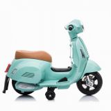 MINI VESPA 6V AZUL CELESTE LICENCIA TACHAN 