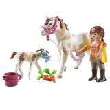 CABALLO CON POTRO PLAYMOBIL 