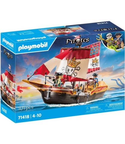 BARCO PIRATA PLAYMOBIL