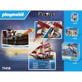 BARCO PIRATA PLAYMOBIL