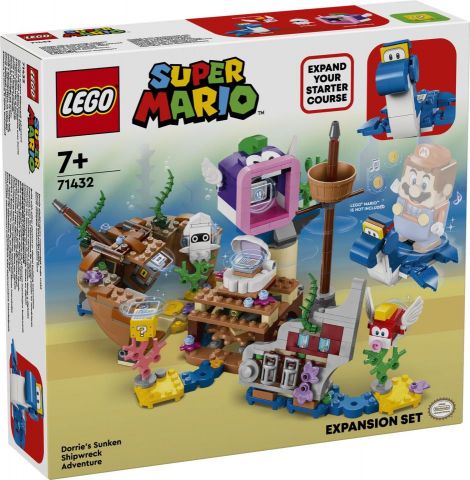 SET DORRIE Y EL BUQUE NAUFRAGADO LEGO SUPER MARIO