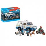 FURGÓN POLICÍA TRANSPORTADOR DE DINERO PLAYMOBIL