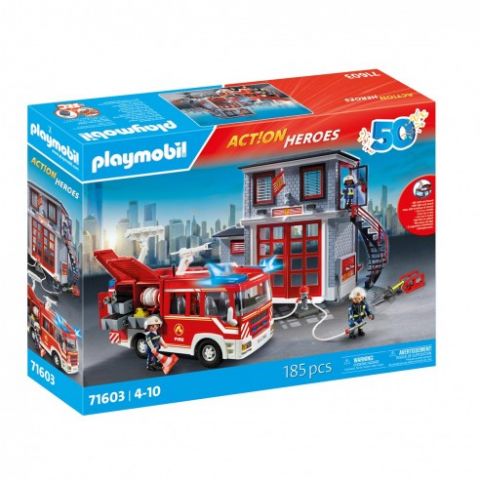 ESTACIÓN DE BOMBEROS PLAYMOBIL