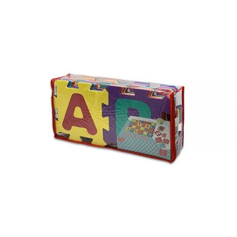 ALFOMBRA PUZZLE GOMA EVA 26 PZAS 32X32 ALFABETO 