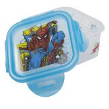 RECIPIENTE SPIDERMAN CUADRADO 290 ML STOR