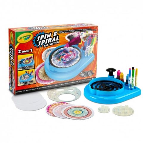 SUPER SET GIRA Y CREA DELUXE CRAYOLA