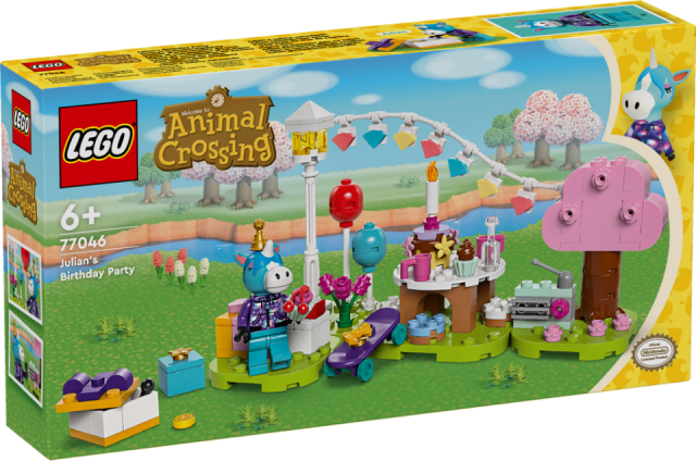 FIESTA CUMPLEAÑOS DE AZULINO ANIMAL CROSSING LEGO