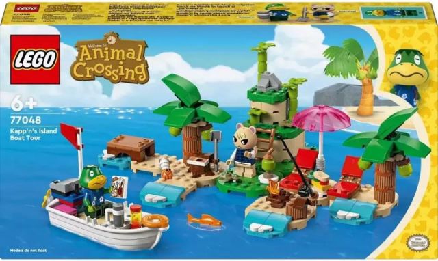 PASEO EN BARCA CON EL CAPITÁN ANIMAL CROSSING LEGO