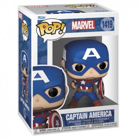 CAPITÁN AMÉRICA FUNKO POP MARVEL