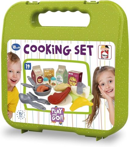 MALETÍN COOKING SET PLAY AND GO CHICOS
