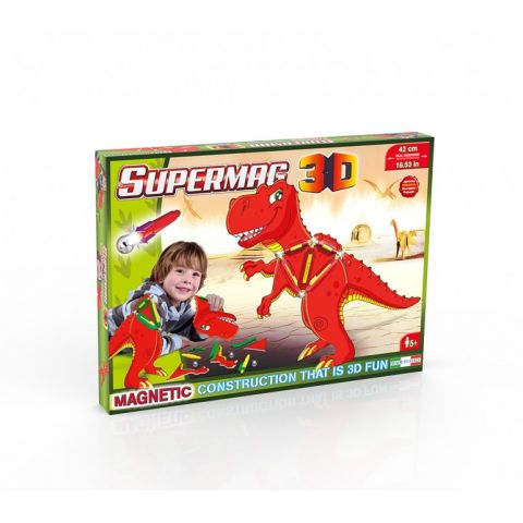 SUPERMAG T-REX DINOSAURIO DEQUBE