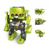 KIT 4 EN 1 SOLAR ROBOTS DEQUBE