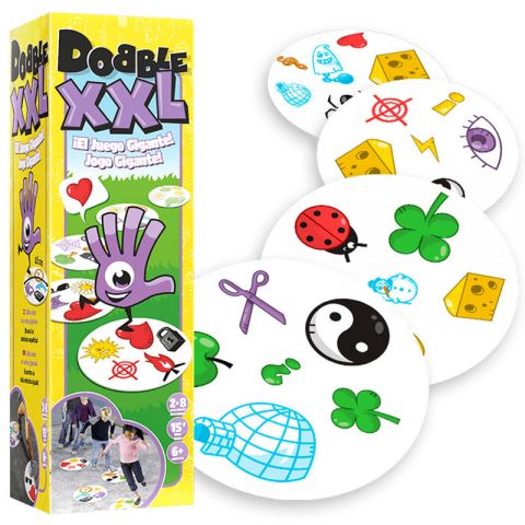 DOBBLE XXL ASMODEE JUEGO GIGANTE SUELO