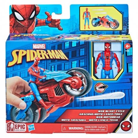 SPIDERMAN MOTO ARÁCNIDA HASBRO 