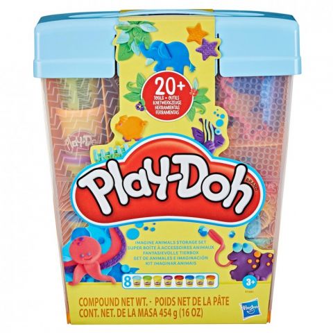 PLAY-DOH MALETÍN ANIMALES E IMAGINACIÓN 