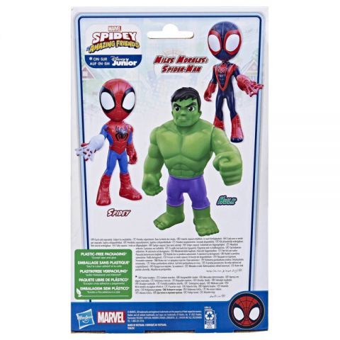 MARVEL FIGURA HULH SPIDEY AND FRIENDS HABSRO