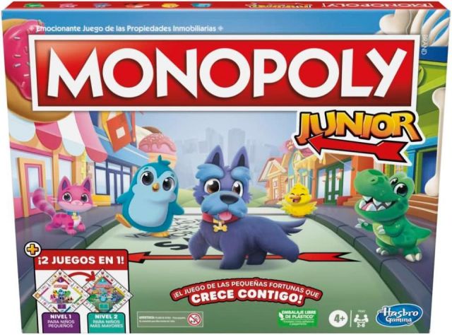 MONOPOLY JUNIOR HASBRO