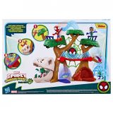 ÁRBOL ARÁCNIDO SPIDEY DINO WEBS MARVEL HASBRO