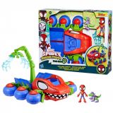 GRÚA ARÁCNIDA SPIDEY DINO WEBS MARVEL HASBRO