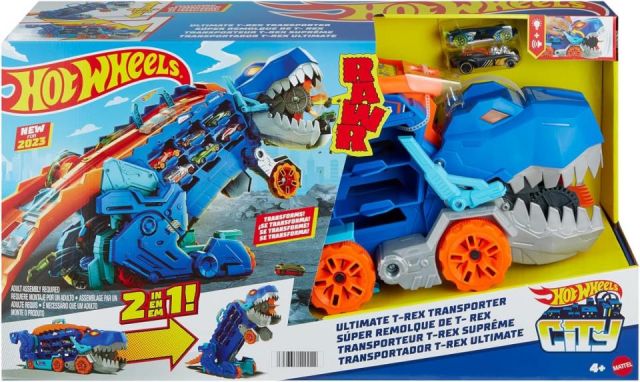 CAMIÓN TRAILER T-REX HOT WHEELS MATTEL