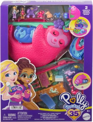 COFRE FAM. PEREZOSOS 2 EN 1 POLLY POCKET MATTEL