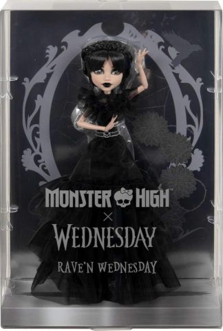 WEDNESDAY VESTIDO CUERVO MONSTER HIGH MATTEL