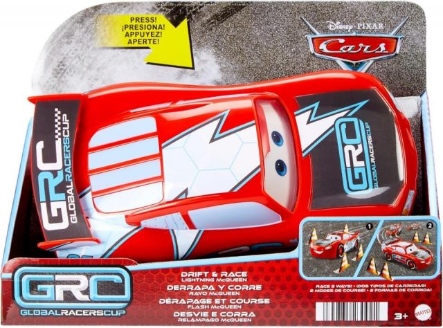 RAYO MCQUEEN DERRAPA Y CORRE CARS MATTEL