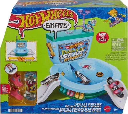 PISTA DE PATINAJE ACCION EN CADENA HOT WHEELS MATT