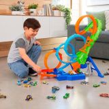 HOT WHEELS COLISIÓN 4 LOOPINGS MATTEL