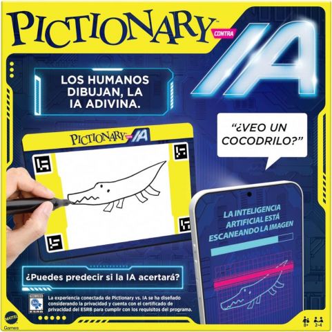 PICTIONARY VS INTELIGENCIA ARTIFICIAL MATTEL