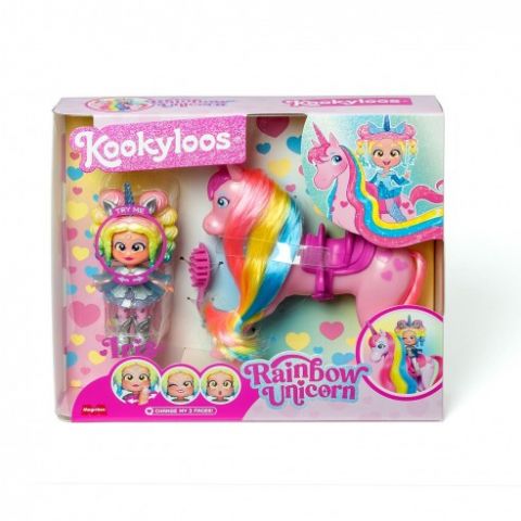 KOOKYLOOS UNICORNIO ARCOIRIS MAGIC BOX