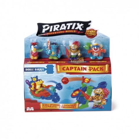 PIRATIX CAPTAIN PACK SURTIDOS SHARK TREASURE MAGIC