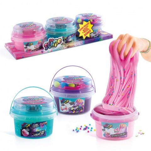 CUBOS SLIME MIX IN  PACK 3 CANAL TOYS