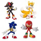 SET 4 FIGURAS SONIC THE HEDGEHOG COMANSI